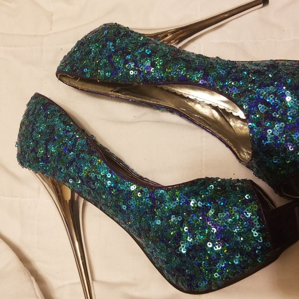 4 inch platform heels